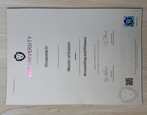 BPP University diploma