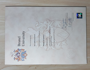 Brunel University diploma