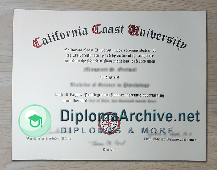 California Coast University degree