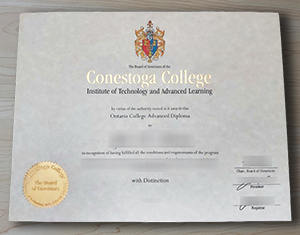 Conestoga College diploma