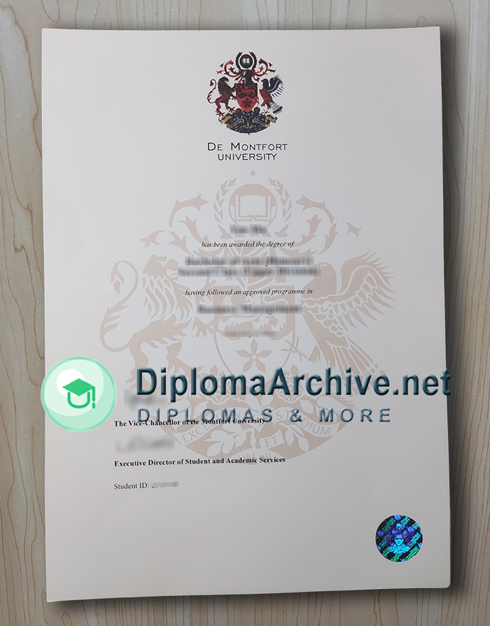 De Montfort University diploma