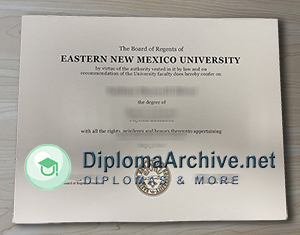 Eastern New Mexico University degree
