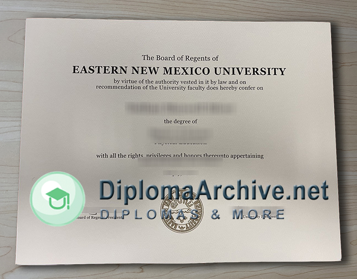 Eastern New Mexico University degree