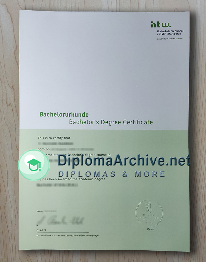HTW Berlin diploma