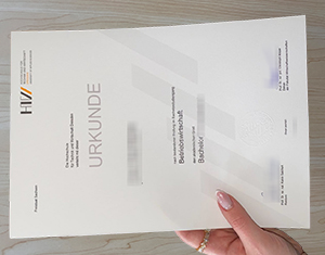 HTW Dresden Urkunde