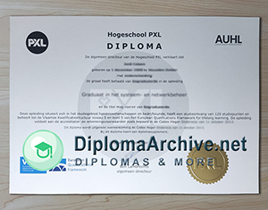 Hogeschool-PXL-diploma