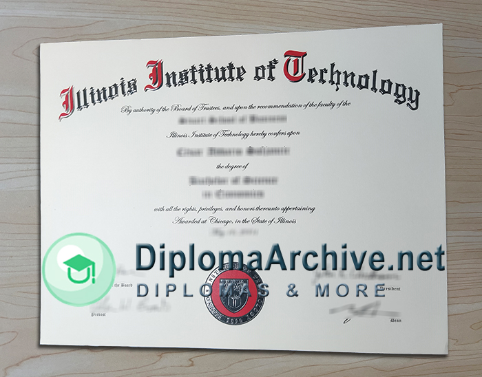 Illinois Institute of Technology diploma
