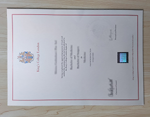 King's College London diploma