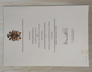 Manchester Metropolitan University degree
