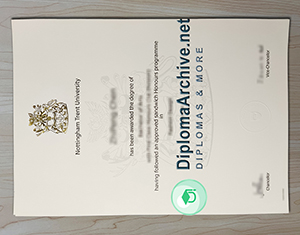 Nottingham Trent University degree