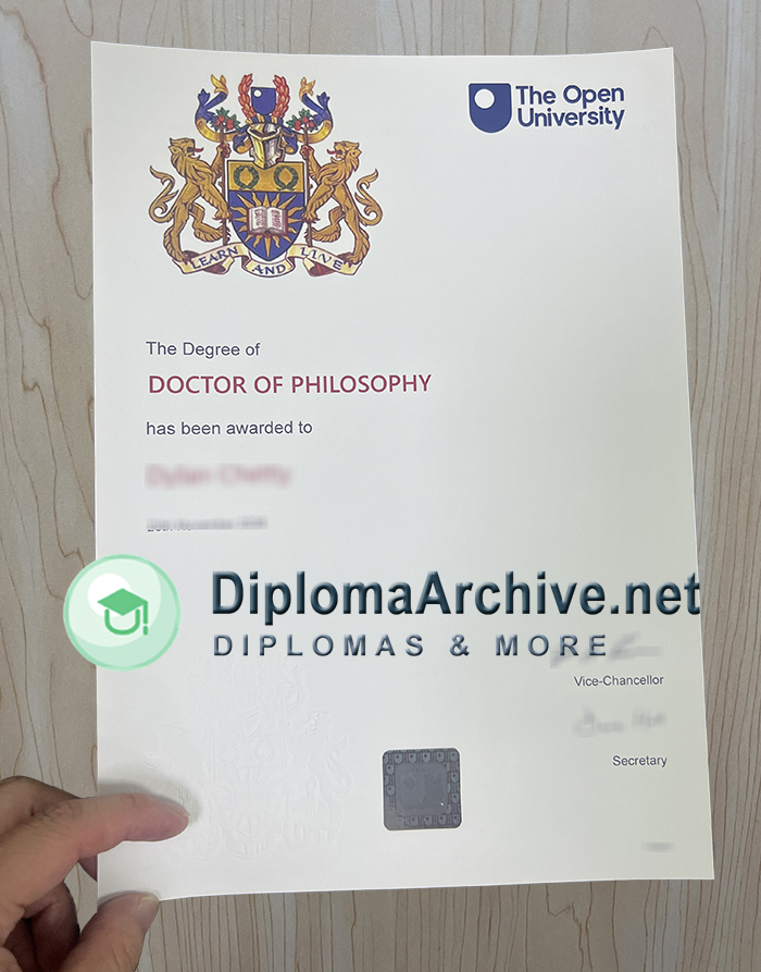 Open University diploma
