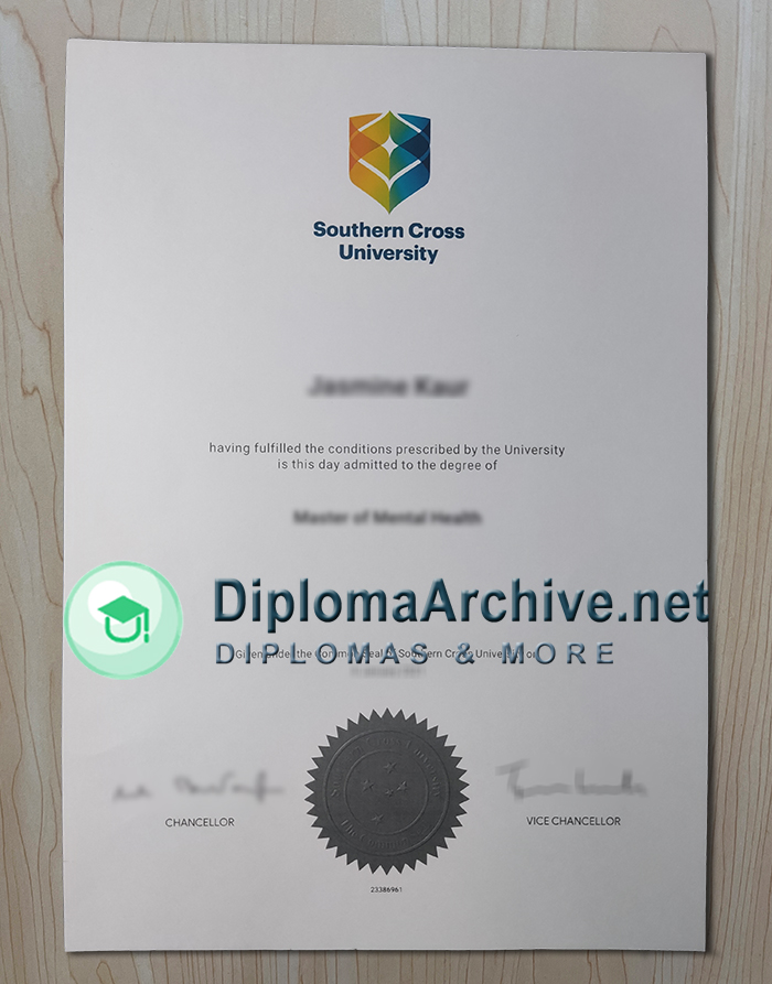 Southern Cross University diploma