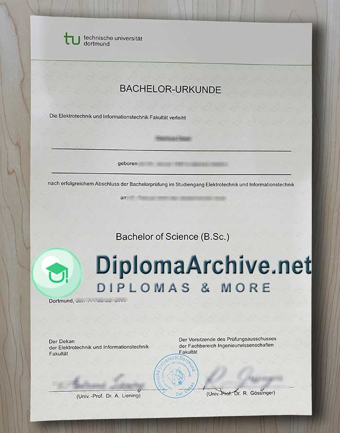Technical University of Dortmund diploma