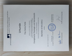 Universität Bonn Urkunde