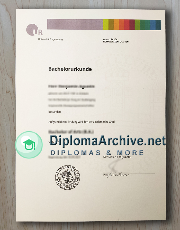 Universität Regensburg degree