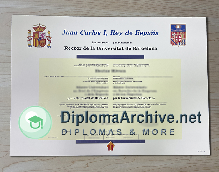Universitat de Barcelona Diploma