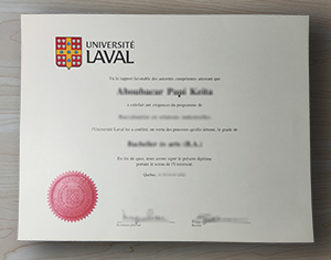 Université Laval diploma