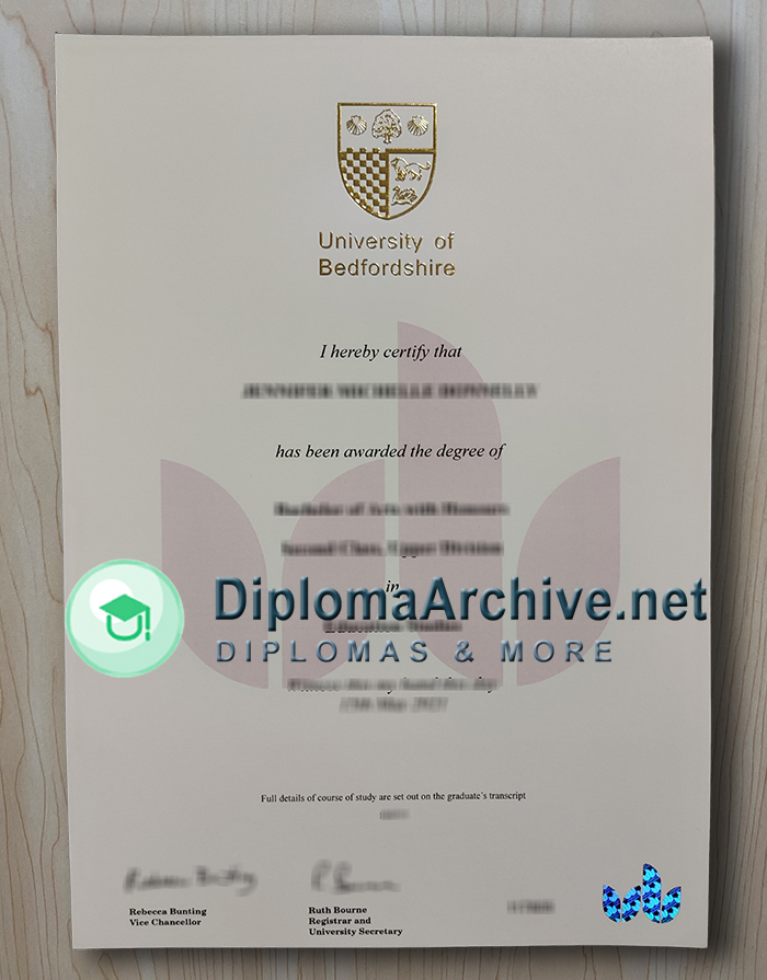 University of Bedfordshire diploma