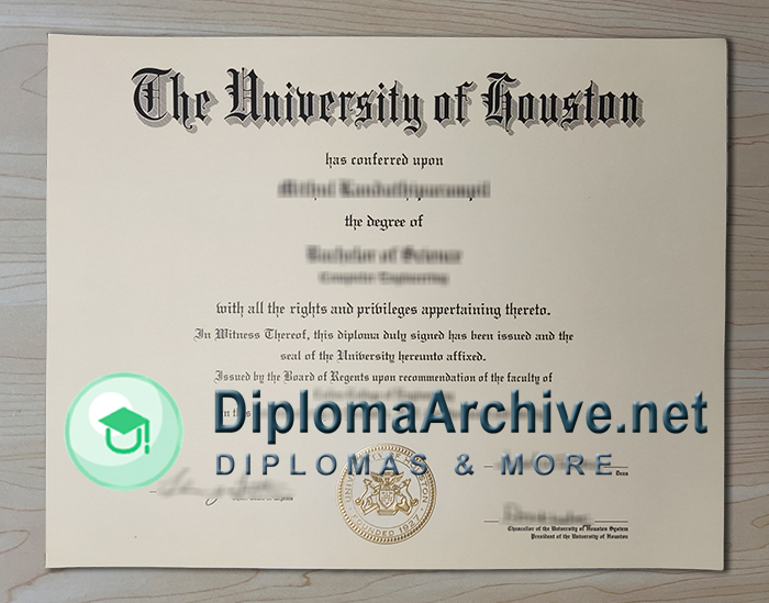 University of Houston degree