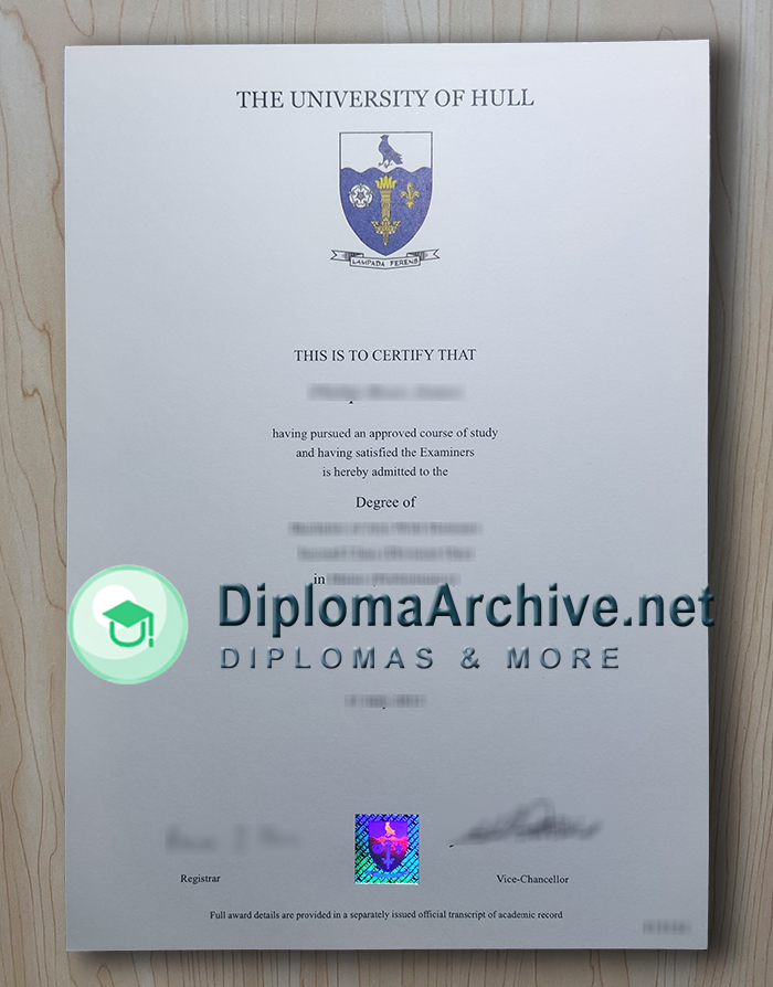 University of Hull diploma