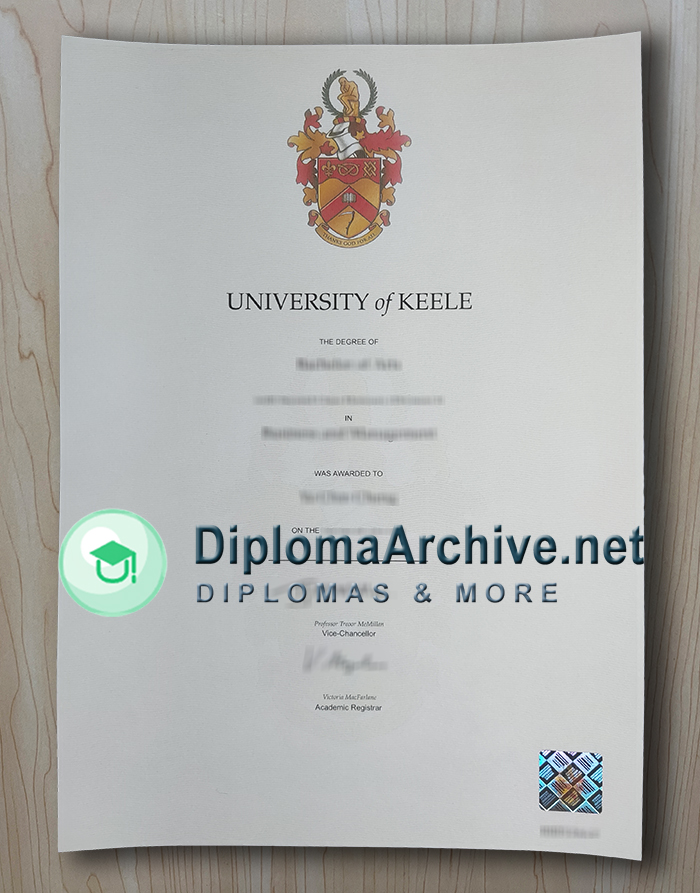 University of Keele diploma
