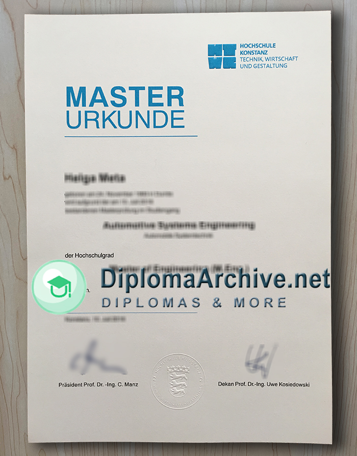 University of Konstanz degree