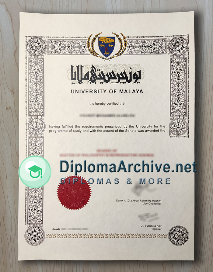 University of Malaya degree