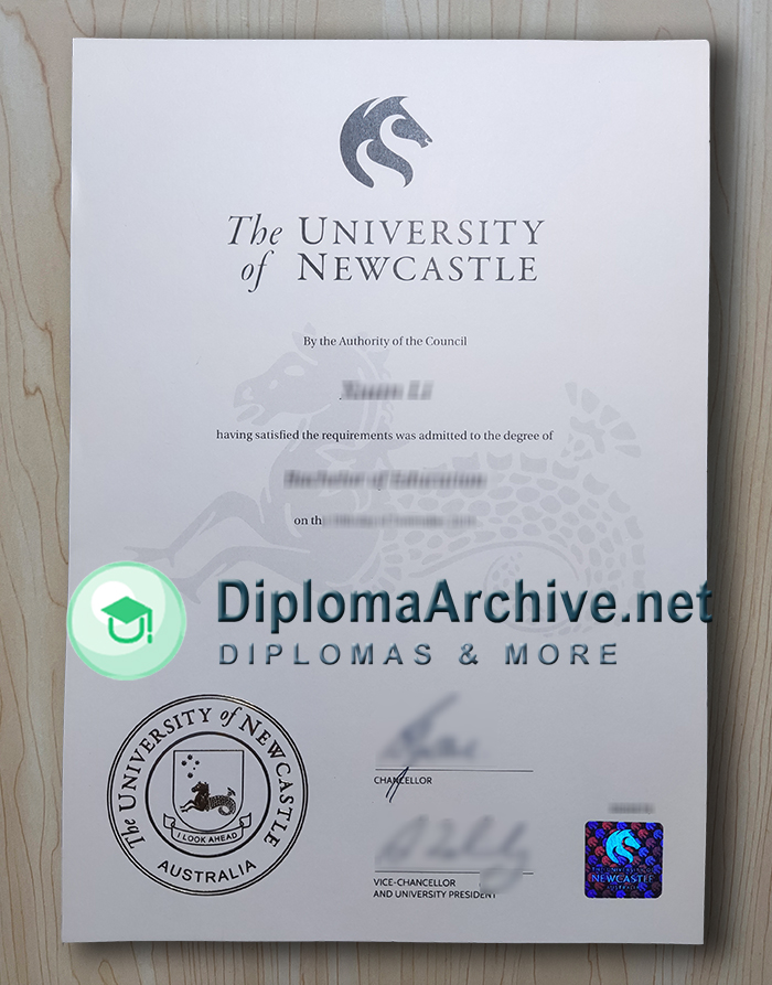University of Newcastle diploma