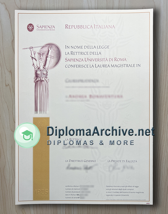 University of Rome Diploma