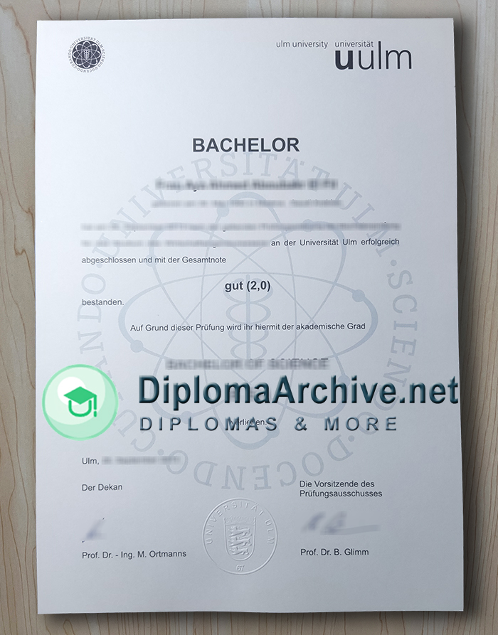 University of Ulm diploma