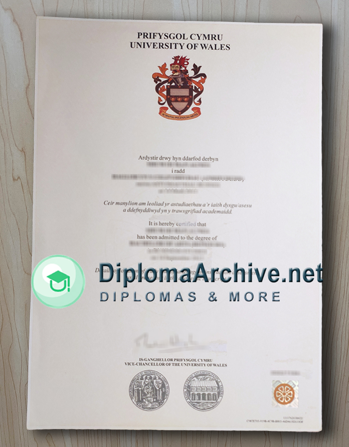 University of Wales degree