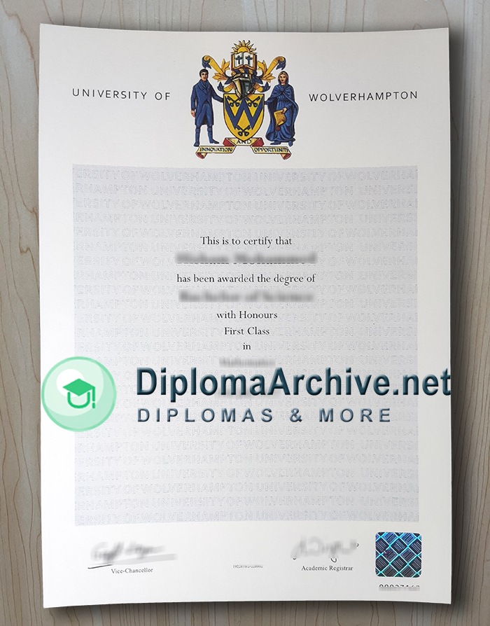 University of Wolverhampton diploma