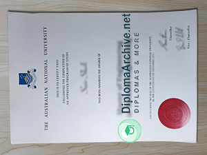 Australian National University diploma