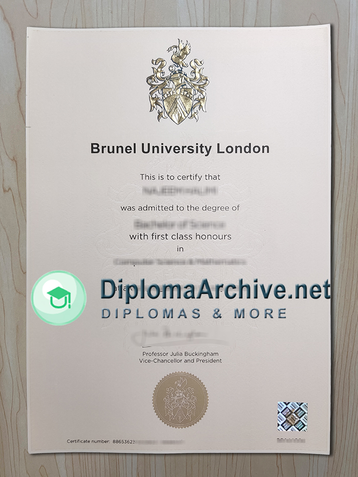 Brunel University London diploma