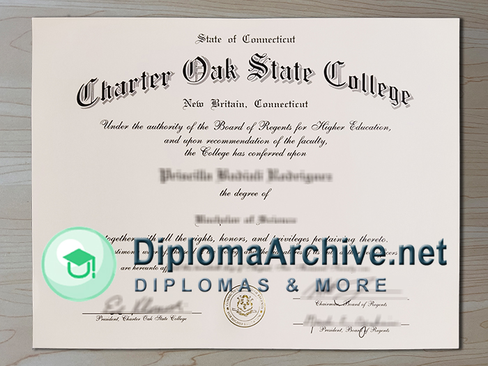 Charter Oak State College degree