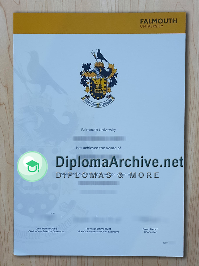 Falmouth University degree