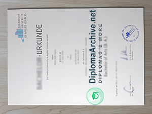 Frankfurt University of Applied Sciences degree