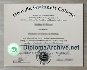 Georgia Gwinnett College diploma