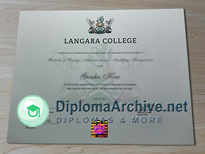 Langara College diploma