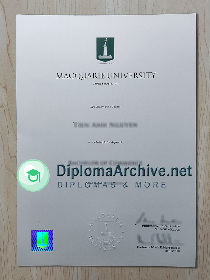 Macquarie University degree