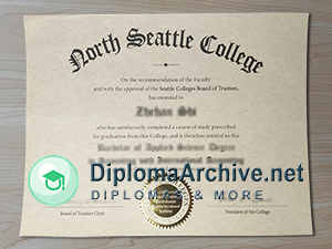 North Seattle College diploma