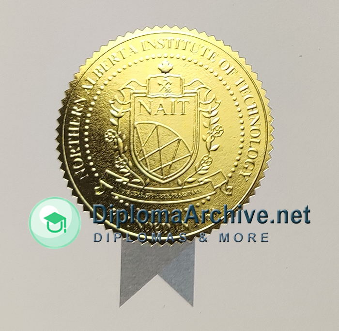 Northern Alberta Institute of Technology diploma seal