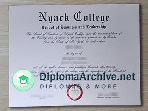 Nyack College diploma