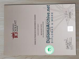 Solent University degree