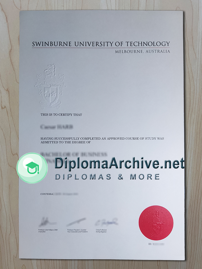 Swinburne University of Technology degree