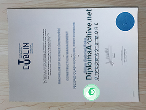 Technological University Dublin diploma