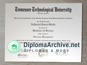Tennessee Technological University diploma
