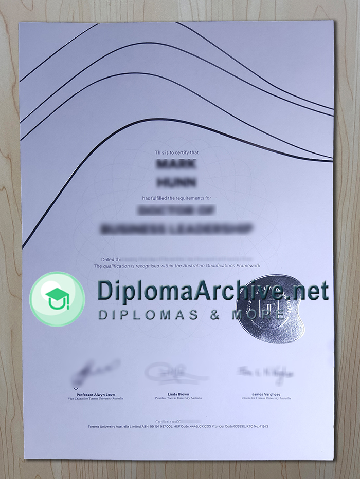 Torrens University Australia diploma