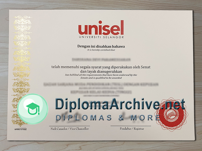 Universiti Selangor diploma