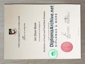 University of Adelaide diploma